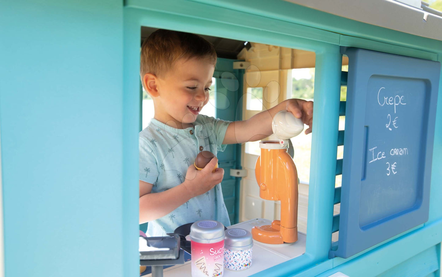 Детска къща Sweet Corner Playhouse Smoby с камбанка