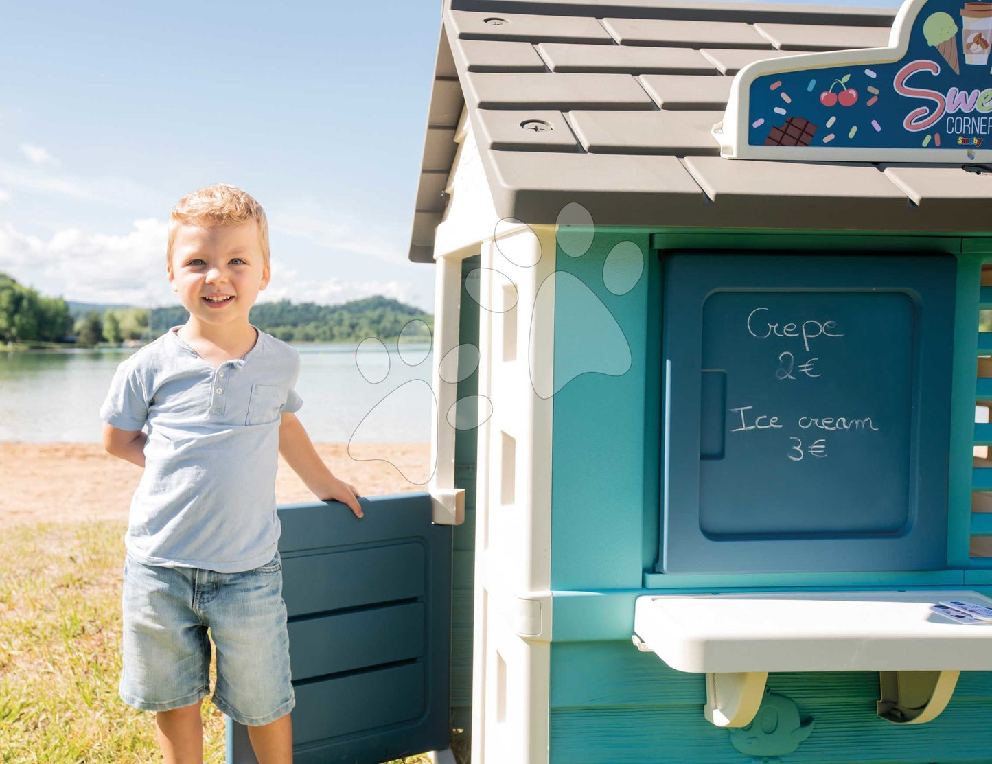 Детска къща Sweet Corner Playhouse Smoby с камбанка